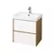 Мебель для ванной подвесная «Aquaton» Сканди 55 белый/дуб Рустикальный, картинка №2
