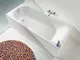 Ванна стальная «Kaldewei» Saniform Plus 371-1 170/73 easy-clean без опор без сифона белая, картинка №2