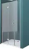 Душевая дверь «Belbagno» ALBANO-BS-13-60+100-C-Cr 160/195 прозрачная/хром универсальная, картинка №2