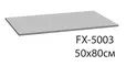 Коврик для ванной «Fixsen» Deep FX-5003C 80/50 резина, микрофибра голубой, фото №5