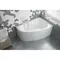 Ванна акриловая «Excellent» Newa 160/95 без опор без сифона белая правая, изображение №4