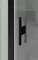 Душевая дверь «Allen Brau» Priority 90/200 прозрачная/чёрная универсальная, фотография №7