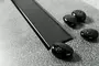 Душевой лоток «Pestan» Confluo Frameless Line 950 13701323 боковой выпуск матовый черный/под плитку , изображение №4