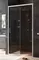 Душевая дверь «Am.Pm» Gem W90G-110-1-195MBr 110/195 прозрачная-бронза/матовый хром универсальная, фото №1