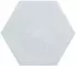 Настенная плитка «Cifre Ceramica» Kane Hexagon 18x16  White, фото №1