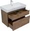 Мебель для ванной подвесная «Aquanet» Nova Lite 85 c 2 ящиками дуб рустикальный, фотография №7