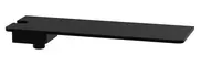 Подключение для душевого шланга «Iddis» Slide SLIAB00i62 с держателем для лейки и полкой чёрное матовое, фото №1
