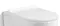 Сиденье для унитаза «Black & White» 701WС ультратонкое дюропласт с микролифтом белое, фото №1