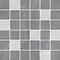 Настенная мозаика «Laparet» Stream 29,7x29,7 х9999287122 микс серый, фото №1