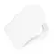Сиденье для унитаза «Cezares» CZR-6045-SC дюропласт с микролифтом белое, картинка №2