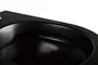 Подвесной унитаз безободковый «Abber» Bequem AC1100MB черный с сиденьем дюропласт с микролифтом чёрное, фото №5