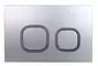 Кнопка смыва «Esbano» LPS-10MC пластик хром матовый, фото №1