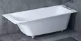 Ванна из литьевого мрамора «Salini» Orlanda Kit 180/80 S-Sense с ножками с сифоном белая глянцевая, фото №1
