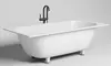 Ванна из литьевого мрамора «Salini» Ornella Axis 180/80 S-Sense с ножками без сифона белая матовая, картинка №2