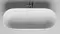 Ванна из литьевого мрамора «Salini» Mona 170/72 с сифоном белая глянцевая, фотография №3