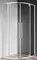 Душевой угол-ограждение «AQUAme» AQM7101-9 90/90 четверть круга прозрачный/хром без поддона, фото №1