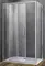 Душевой угол-ограждение «Vincea» Soft VSR-3SO9016CL 160/90 прозрачный/хром прямоугольный без поддона универсальный, фото №1