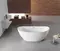 Ванна акриловая «Azario» Goldfield 170/75 с каркасом с сифоном белая, фото №5