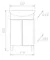 Мебель для ванной «Onika» Крит 52.10 белая, изображение №4