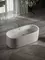 Ванна акриловая «Sancos» Fiori 170/80 с каркасом с сифоном белая, фотография №7