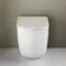 Приставной унитаз безободковый «Ceramica Nova» Mia Rimless CN1810 белый с сиденьем дюропласт с микролифтом белое, фотография №3