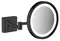 Косметическое зеркало «Hansgrohe» AddStoris 41790670 на стену чёрное матовое, фото №1