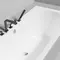 Ванна из литьевого мрамора «Salini» Ornella Axis 170/75 S-Sense с ножками без сифона белая глянцевая, картинка №2