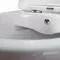 Подвесной унитаз безободковый «Cezares» Comfort CZR-191-TH/BS/CZR-2316-SC белый с сиденьем дюропласт с микролифтом белое, фотография №7