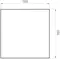 Решётка «Bettoserb» 110150CW Вентиляционная панель  белый, картинка №2