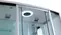 Душевой бокс «Timo» Standart Т-6670 170/88 с ванной матовый/белый с серебристым профилем с электрикой, фотография №3