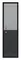 Пенал «Brevita» Кристиан-35 подвесной черный, серый правый, фото №1