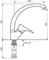 Смеситель для кухонной мойки «Lava» SG01 CRE crema, картинка №2