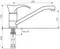 Смеситель для кухонной мойки «Lava» SG04 LAV lava, картинка №2