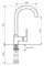 Смеситель для кухонной мойки «Lava» SG07 LAV lava, картинка №2