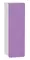 Уценка, Пенал «Vitra» D-Light 36 подвесной фиолетовый/белый левый , фото №1