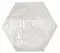 Настенная плитка «Prissmacer» Rain Hex Glossy 22,8x19,8 78803260 bianco, фотография №3