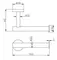 Держатель для туалетной бумаги «Aquatek» Вега AQ4008CR на стену хром, картинка №2