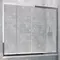 Шторка на ванну стеклянная «Vegas Glass» Z2V Tur Novo 160/140 Crystal vision/хром глянцевый, фото №1