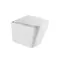 Подвесной унитаз безободковый «Lemark» Florex 9614001 белый глянцевый с сиденьем дюропласт с микролифтом белое, фото №1