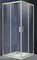 Душевой угол-ограждение «Vincea» Alpha VSS-3AL900CLG 90/90 прозрачный/брашированное золото квадратный без поддона, фото №1