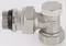 Клапан радиаторный «Valtec» VT.019.NR.04 1/2"-1/2" угловой(с доп. уплотнением) ВР-НР (американка) никель, фото №5