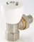 Клапан радиаторный «Valtec» VT.007.N.04 1/2"-1/2" угловой ВР-НР (американка) никель, изображение №8