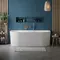 Ванна акриловая «Belbagno» BB713 170/80 с ножками с сифоном белая, фото №5