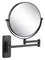 Косметическое зеркало «Акватек» AQ4911MB на стену чёрное матовое, фото №1