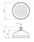 Верхний душ «Migliore» Roma 32178 золото, картинка №2