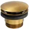 Донный клапан для раковины «Migliore» Ricambi 31773-BR универсальный с механизмом Клик-Клак бронза, фото №1