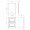 Тумба с раковиной «ASB-Woodline» София 60 (Миранда 60) белая, фотография №7