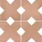 Напольная плитка «Equipe Ceramicas» Kasbah Star Matt. 12x12 28818 terracotta, картинка №2