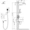 Душевая система «Timo» Petruma SX-5049/17SM с термостатом матовое золото, картинка №2