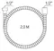 Душевой шланг «ESKO» ASH20 200 см хром, картинка №2